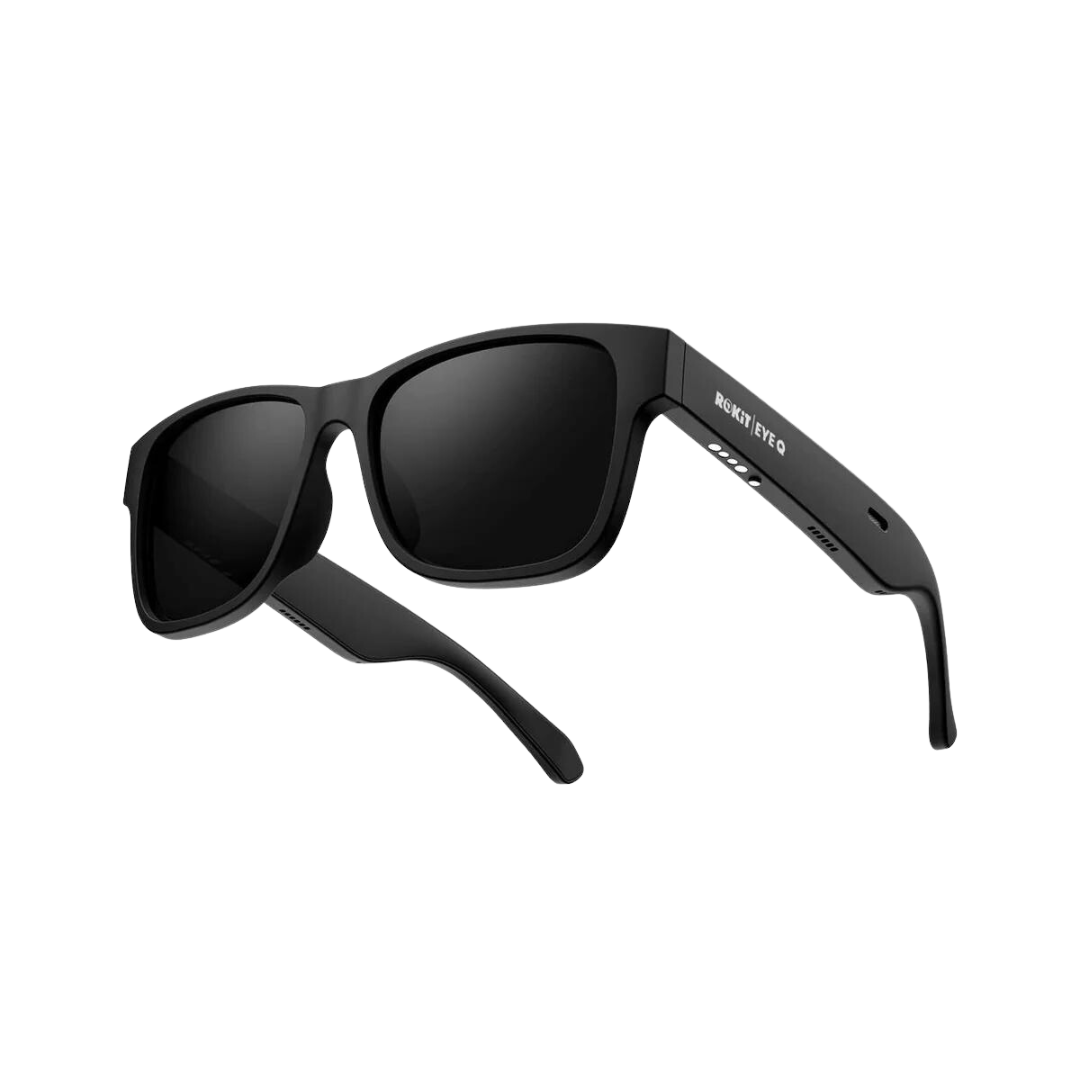 Rokit Eye Q Smart Glasses - Black