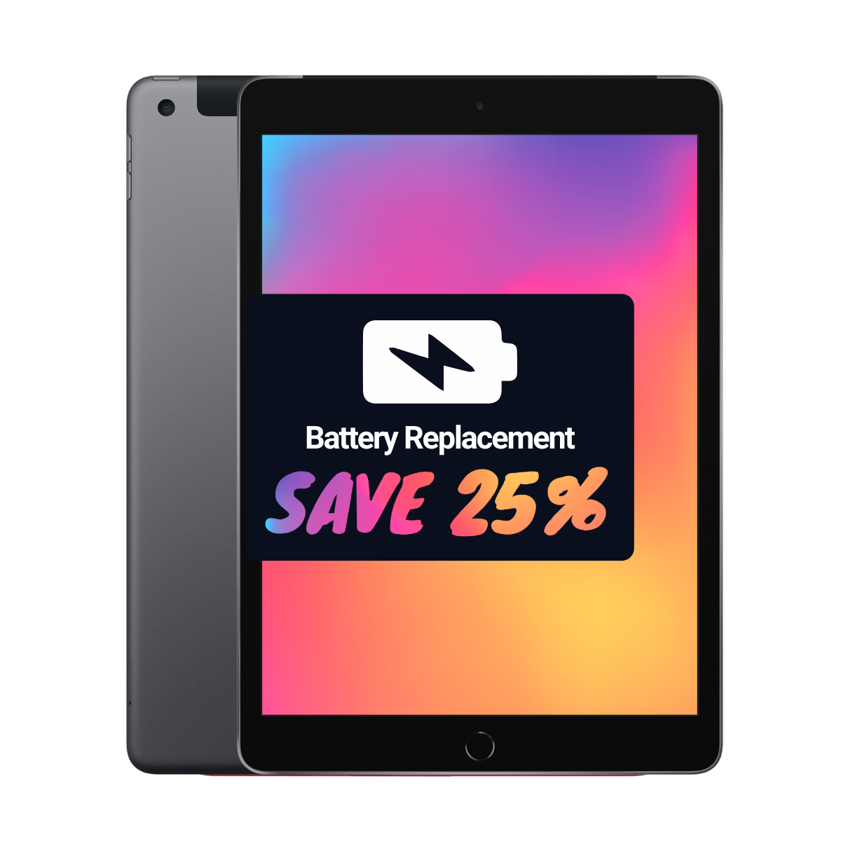 iPad 7 / iPad 8 Battery Replacement Voucher