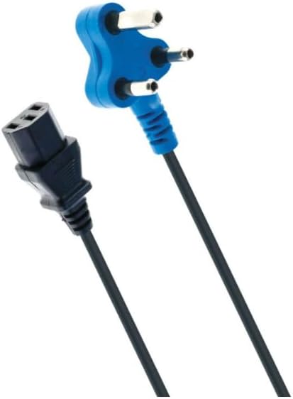 LinkQnet 2 Headed Dedicated Power Cable 3 Meter Length Blue
