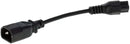 Clover to IEC Male Power Cable, 15 cm Length - Like New-2
