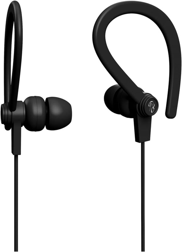 Pro Bass Fleet Series Earphones with Microphone Black One size - Damaged Packaging
