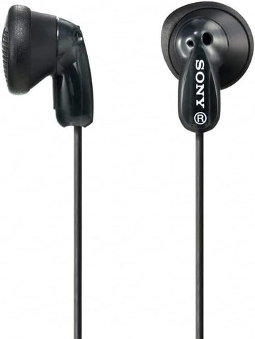 Sony MDR-E9LP (Black) Stereo Earbuds - Damaged Packaging