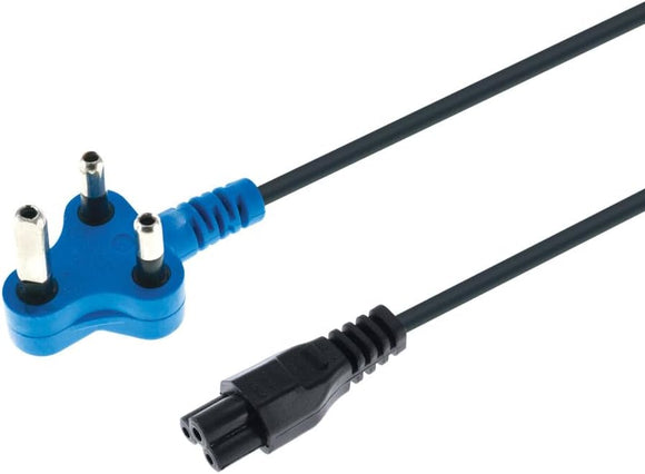 LinkQnet Single Dedicated to Clover Power Cable 1.8 Meter Length Blue