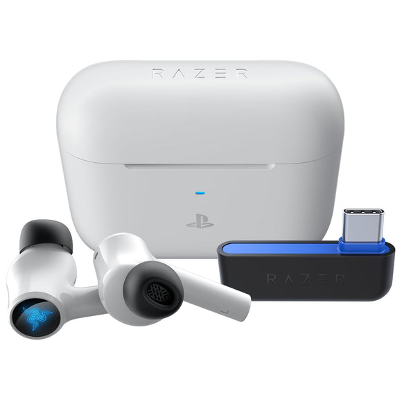 Razer Hammerhead HyperSpeed (PlayStation Licensed) Wireless Gaming Earbuds -Pre-Owned - Like New