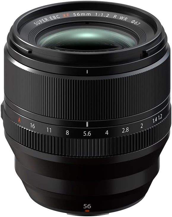 Fujifilm XF F1.2 R WR Lens 56 mm Focal Length Black