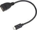Astrum OD020 Micro OTG USB Cable with 20cm M-F OTG 480mbps 28AWG-2