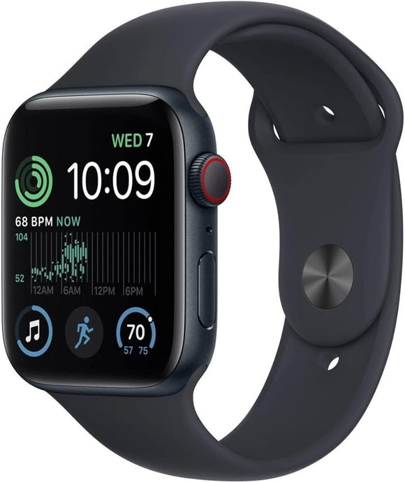 Apple Watch SE (2nd Gen) GPS 44mm Midnight Aluminium