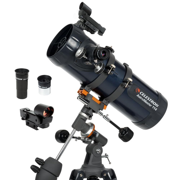 Celestron AstroMaster 114EQ Telescope for Family Stargazing