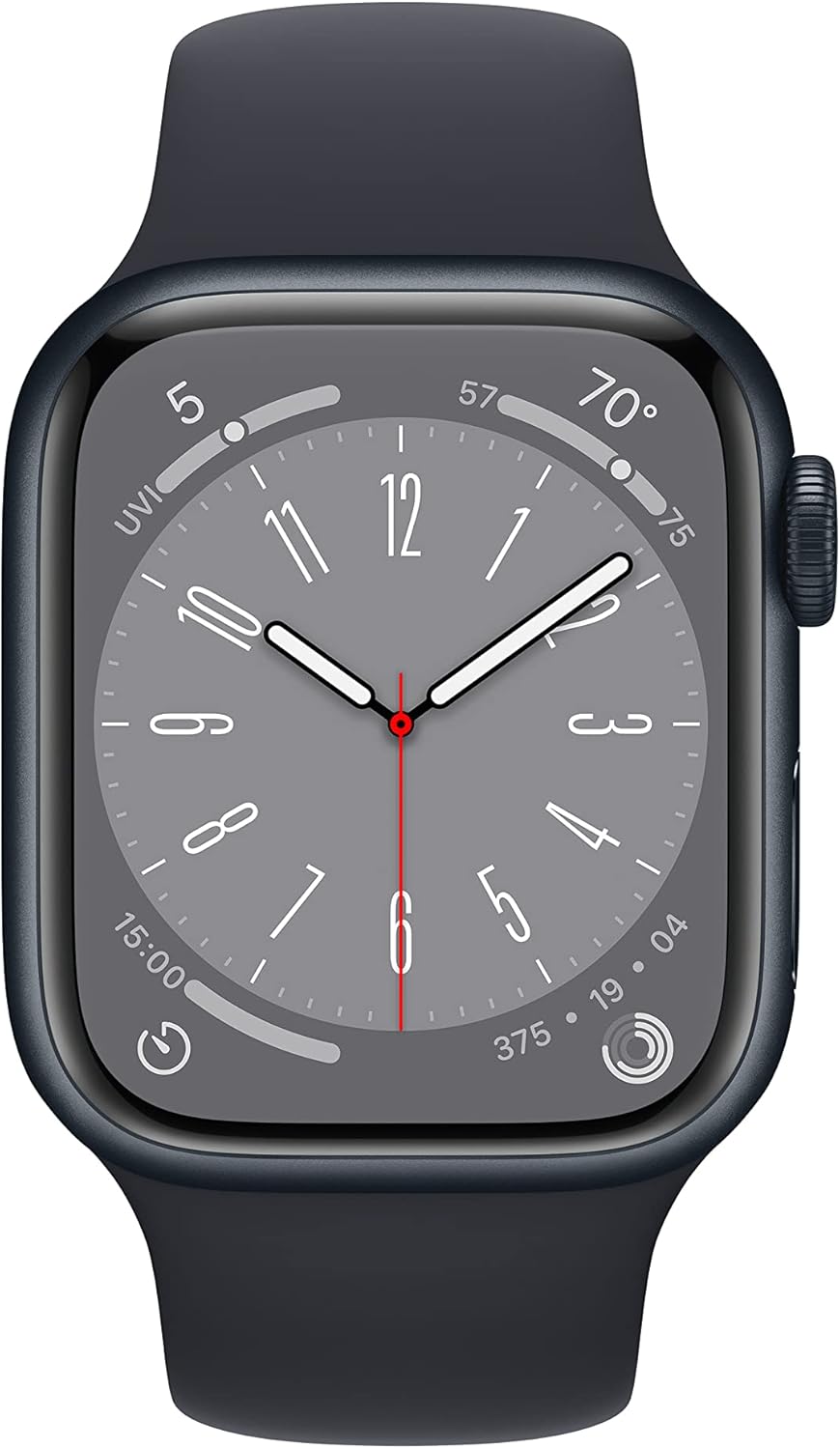 Apple Watch Series 8 GPS + Cellular 41mm Aluminum Midnight Case +