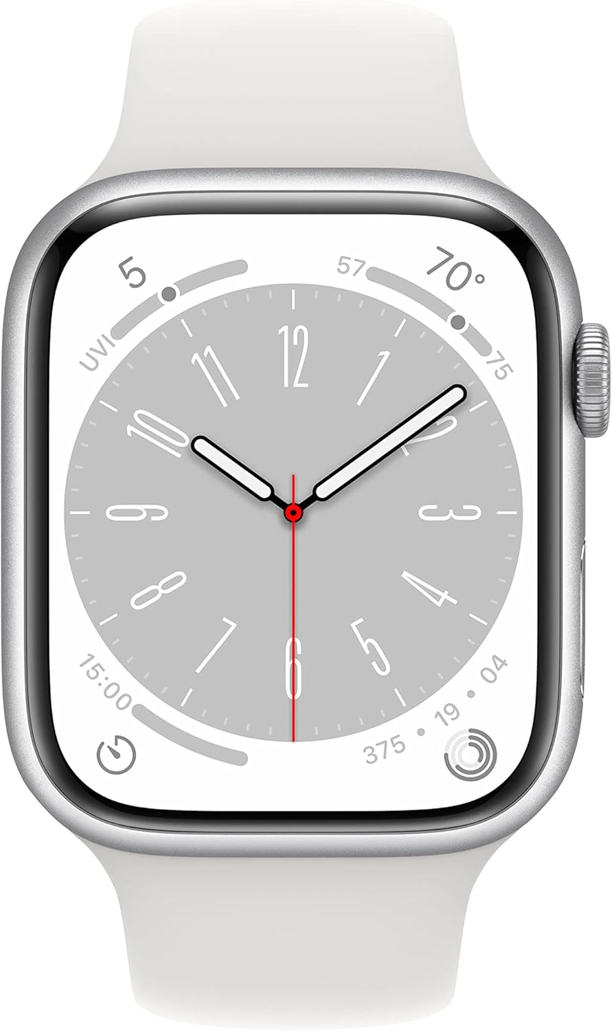 Apple Watch Series 9 GPS + Cellular 45mm Aluminum Silver Case +