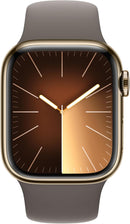 Apple Watch Series 9 GPS + Cellular 41mm Gold Stainless Steel-1