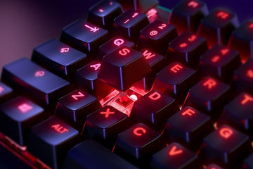 SteelSeries Apex 7 Tenkeyless Mechanical Wired Gaming Keyboard with Smart Display and Red Switch, Black