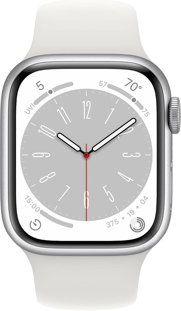 Gps R Pre-Owned Apple Watch Series 8 GPS + Cellular 41mm Silver | weFix - weFix