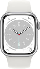Apple Watch Series 8 GPS + Cellular 41mm Silver Aluminium-1