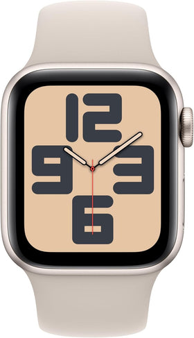 Apple Watch SE GPS Aluminum 44mm (2nd Gen) Starlight + Starlight Strap