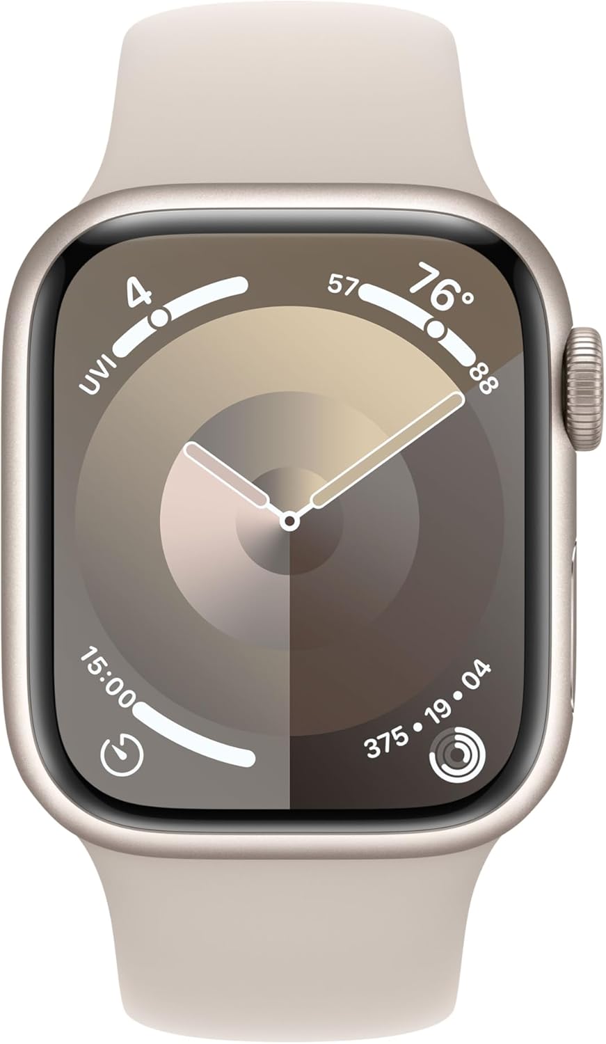 Apple Watch Series 9 GPS + Cellular 45mm Aluminum Starlight Case +