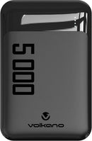 Volkano Punch Series 5000mAh Powerbank, Black-2