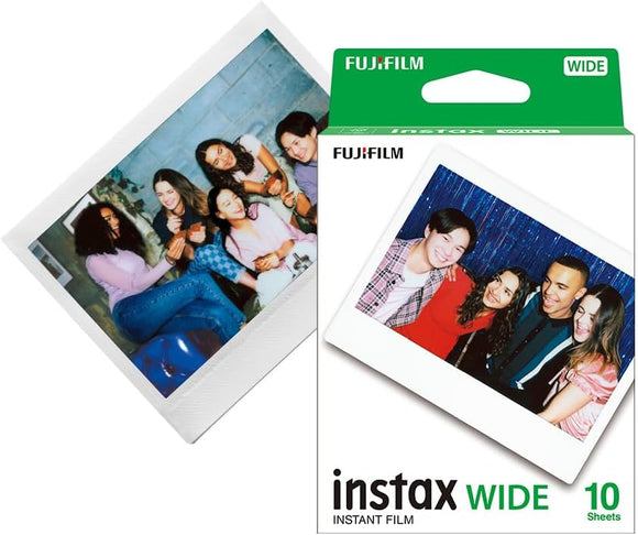 instax Fujifilm Instax Wide Instant Film 10 Sheets, White - Damaged Packaging