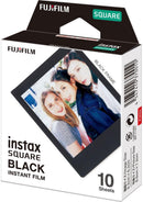 instax Fujifilm Square Black Frame Instant Film 10 Sheets - Damaged Packaging-2