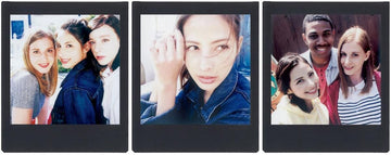 instax Fujifilm Square Black Frame Instant Film 10 Sheets - Damaged Packaging