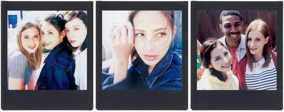 instax Fujifilm Square Black Frame Instant Film 10 Sheets - Damaged Packaging