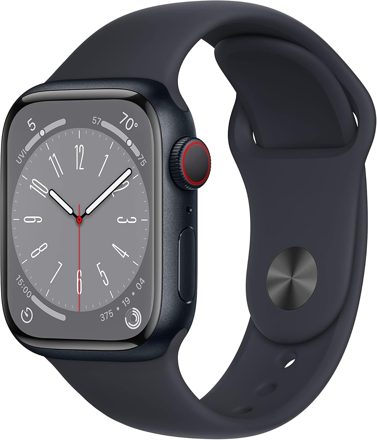 Apple Watch Series 8 GPS + Cellular 41mm Aluminum Midnight Apple Watch Series 8 GPS + Cellular 41mm Aluminum Midnight
