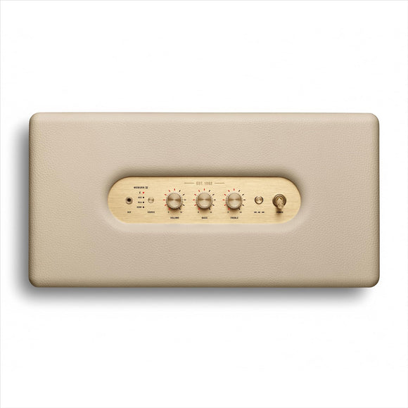 Marshall Woburn III Bluetooth Speaker Cream  - Pre-Owned - Like new