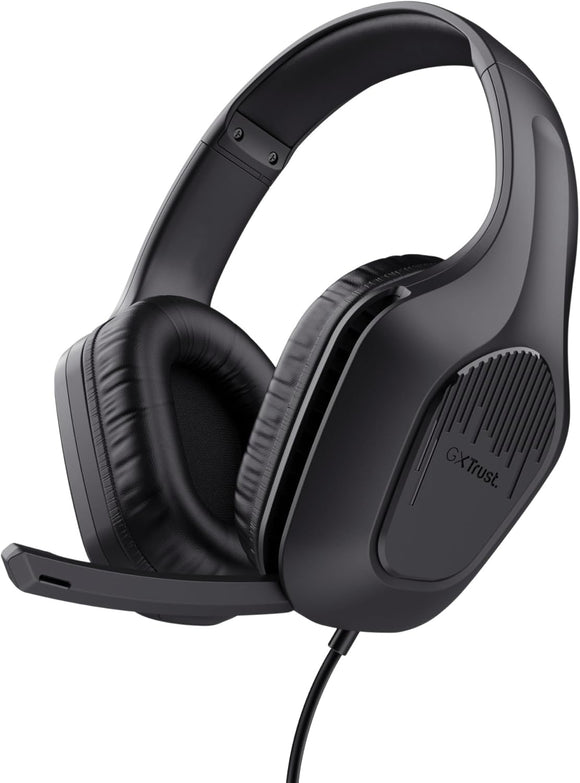 Trust GXT415 Zirox Wired Gaming Headset Black