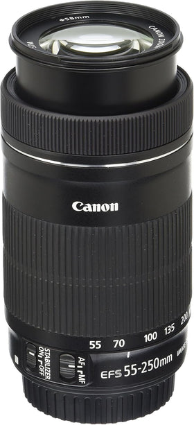 Canon EF-S 55-250 mm F4 5-5.6 is STM Lens - Pre-Owned - Like new