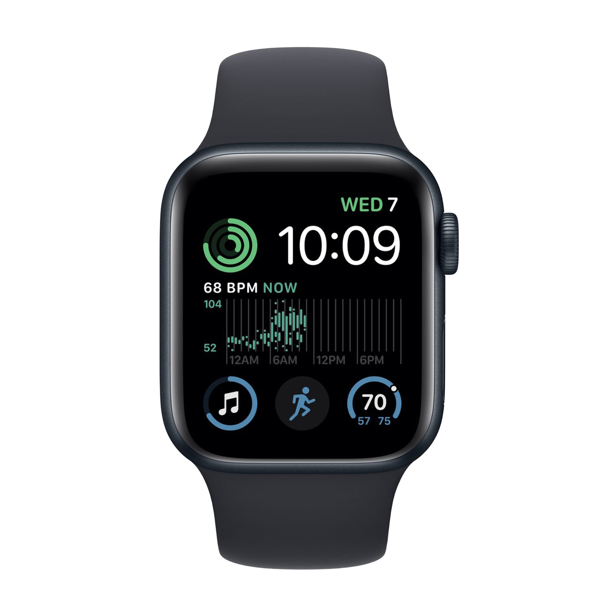 Apple Watch SE 2nd Gen GPS + Cellular Midnight Aluminium Case 44mm