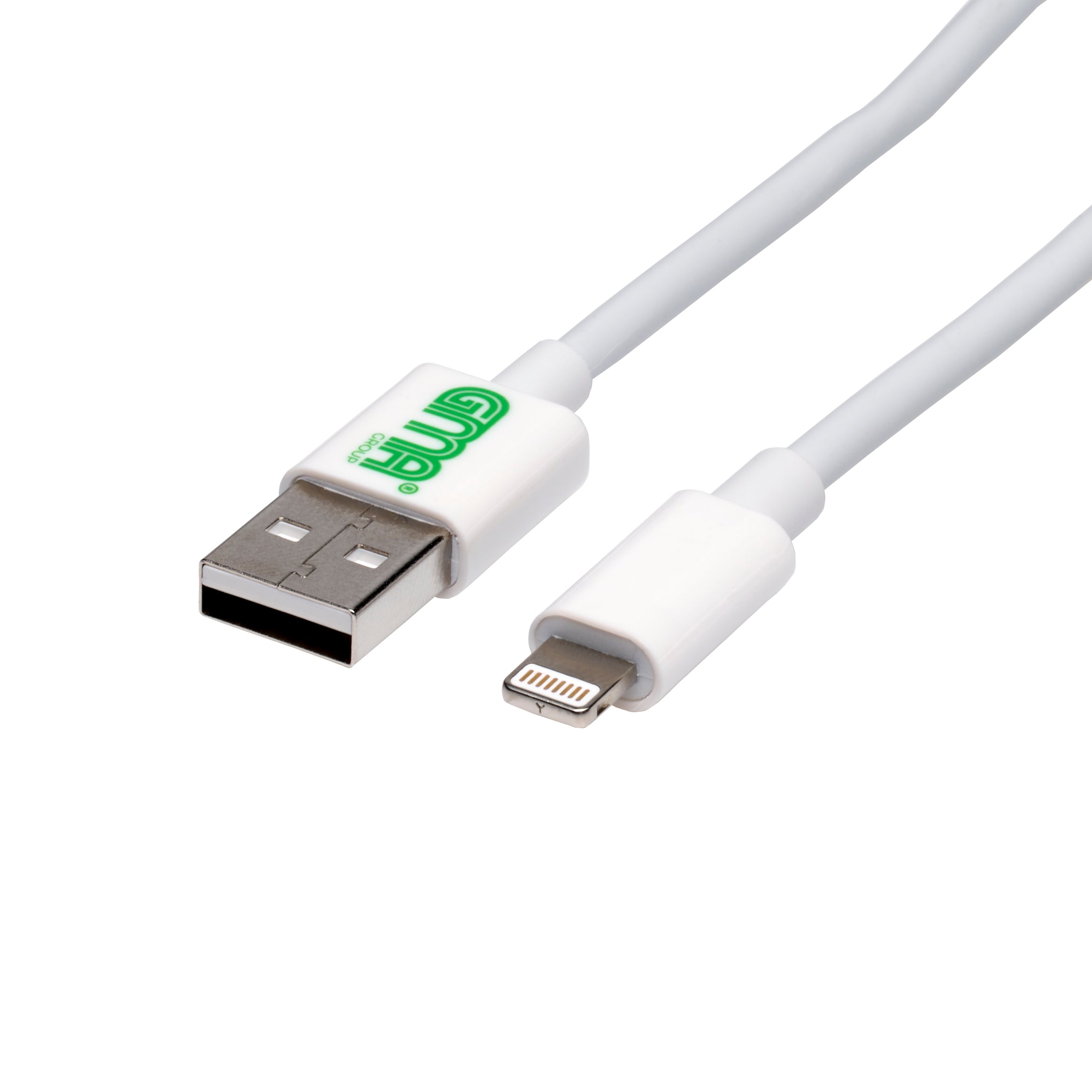 Green Lightning data cable - 2m