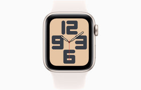 Apple Watch SE (2nd Gen) GPS + Cellular Starlight Aluminum Dusty Pink Strap 40mm