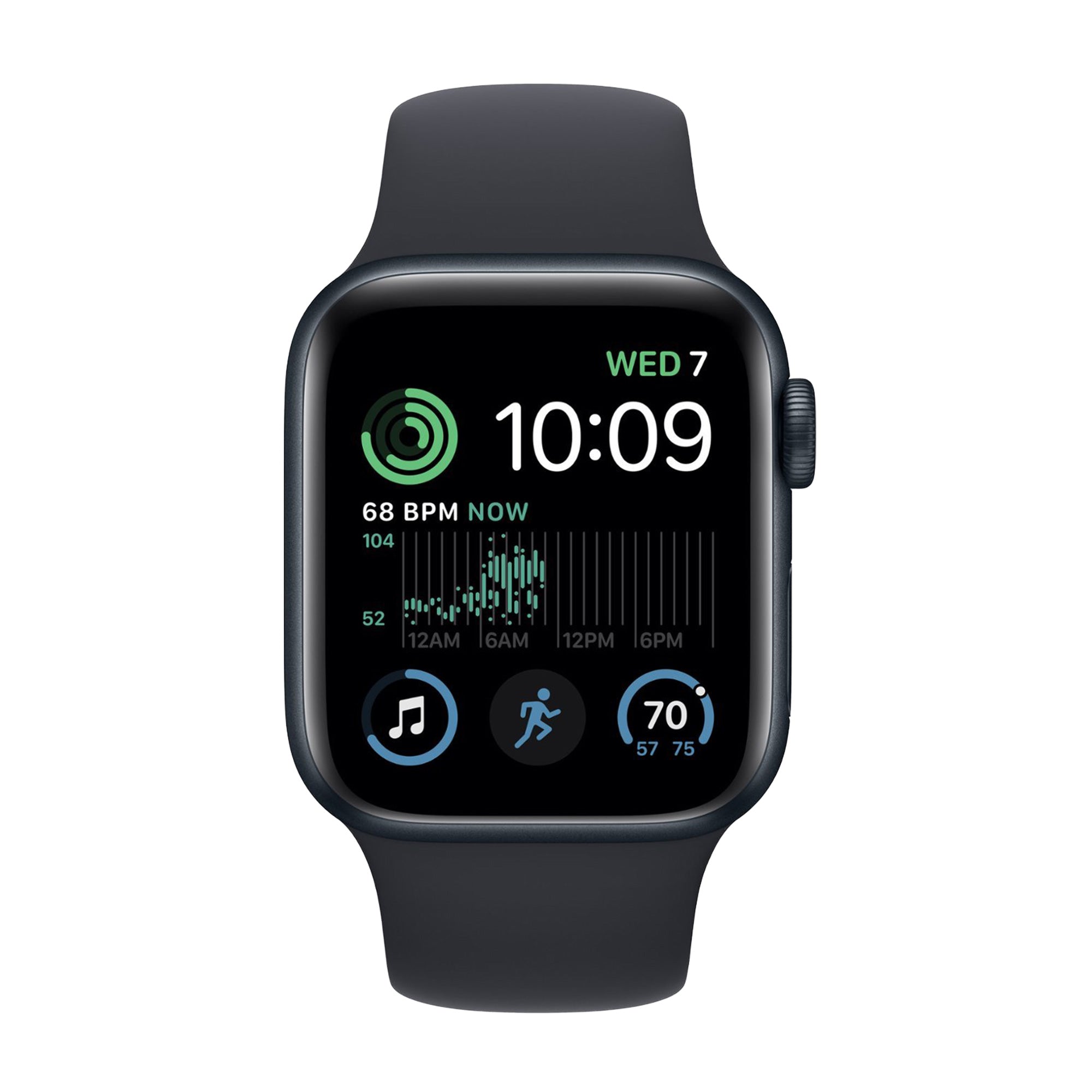 Apple Watch SE (1st Gen) GPS + Cellular 44mm Aluminum Midnight