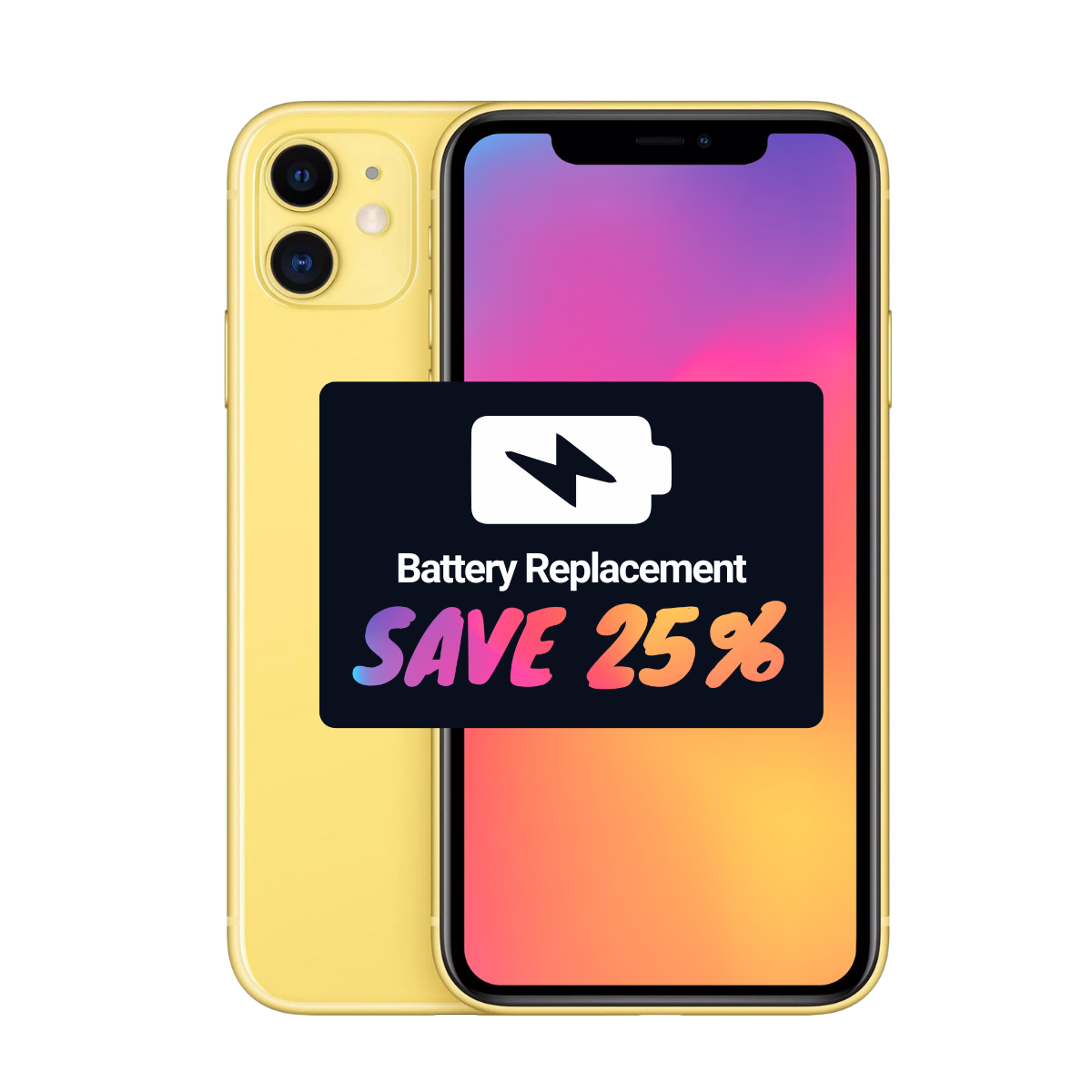 iPhone 11 Battery Replacement Voucher