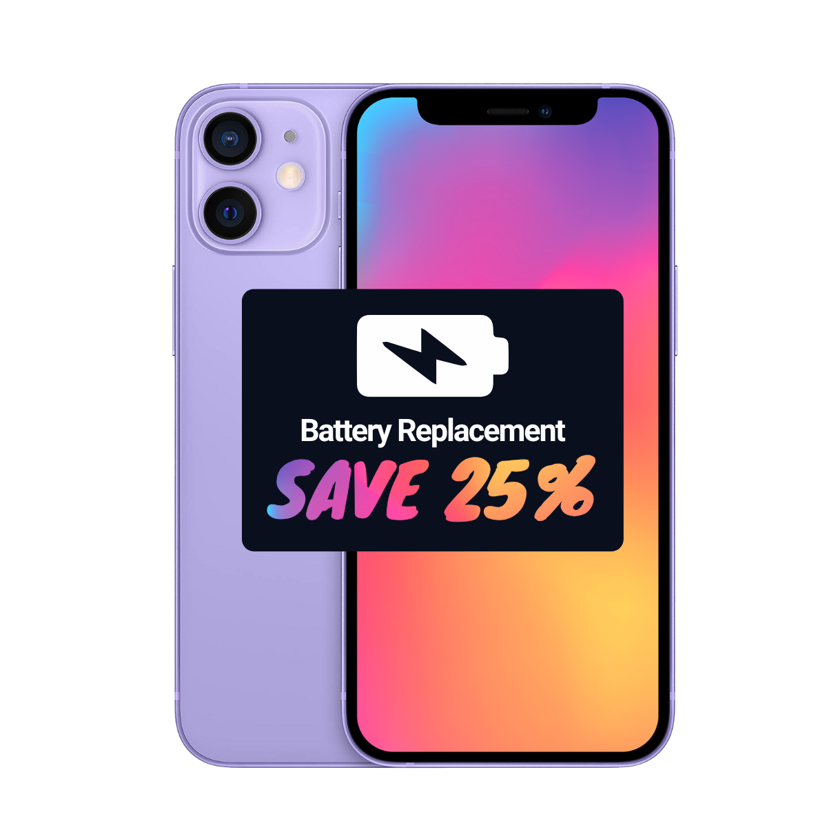 iPhone 12 Mini Battery Replacement Voucher