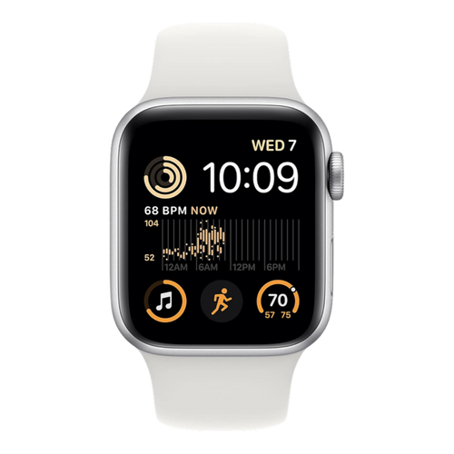 Apple Watch SE (2nd Gen) GPS 44mm Silver Aluminium