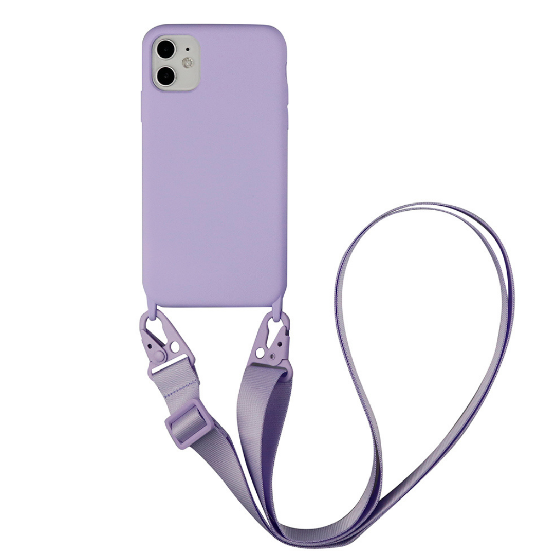 ①iPhone11 パープル　256GB BT78% シムフリー　UAGケース Cased Crossbody Phone Case Purple - weFix | Buy Pre-Owned Phones