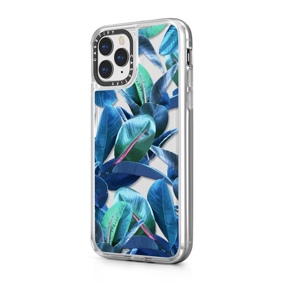 Casetify iPhone Grip Rubber Plant Case