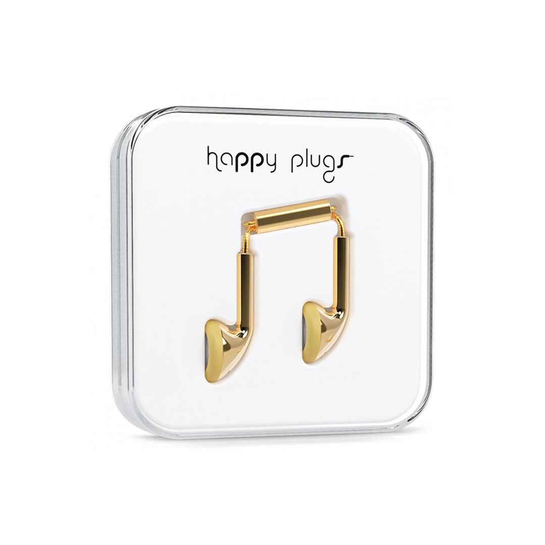 Happy Plugs Deluxe Earbuds with Mic and Remote