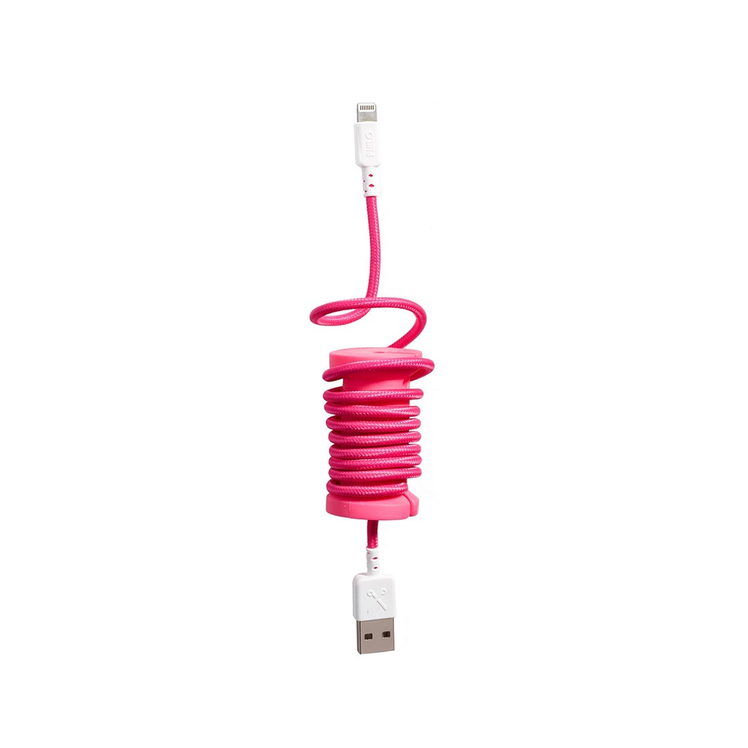 Philo Spool Cable – Hot Pink